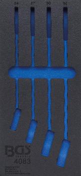 BGS Werkstattwageneinlage 1/3 leer für Art. 4083 4083-1